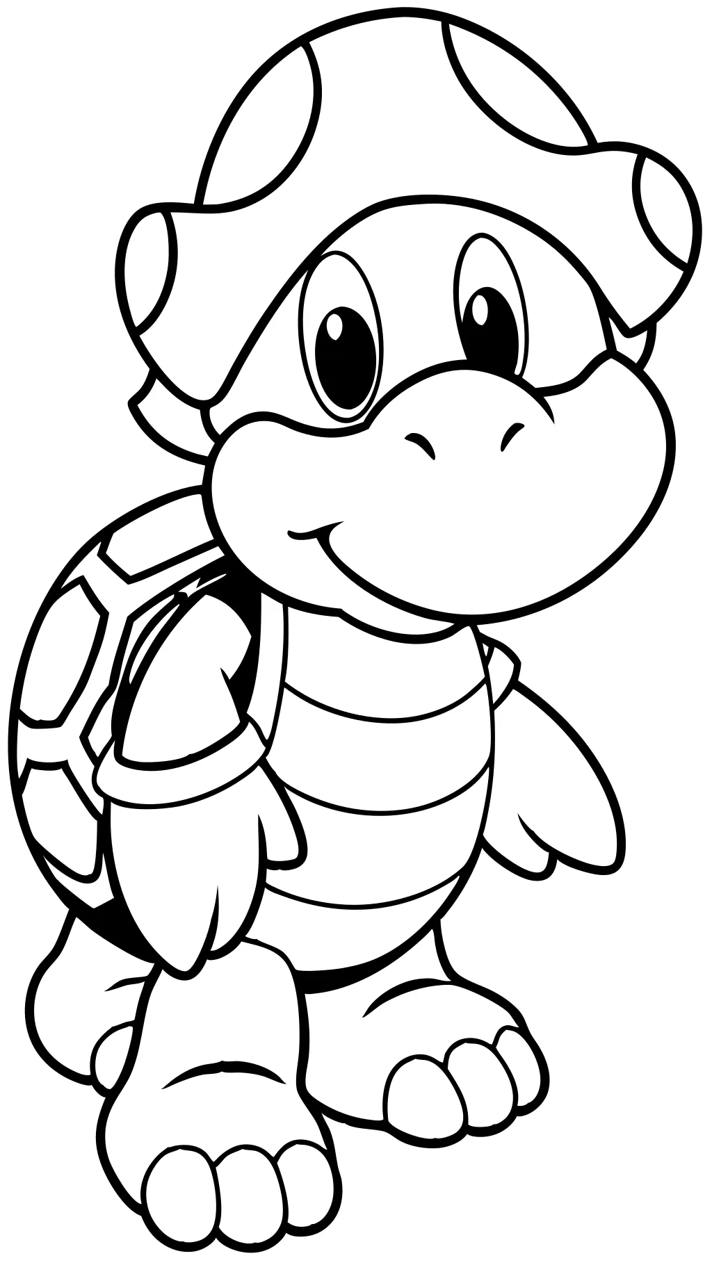 coloriage koopa tropa